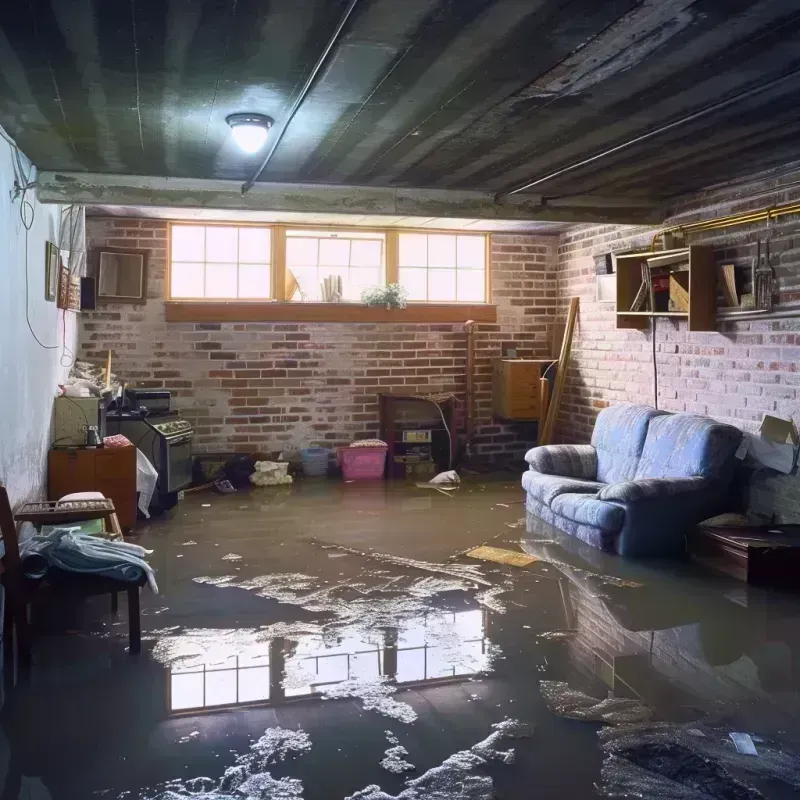 Flooded Basement Cleanup in Jamaica, VT